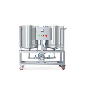 CIP Cart 50L 100L Réservoir de système de nettoyage CIP 200L ou brassage de bière personnalisé CIPSMachines
