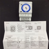 Interruptor Temporizador Programable de 12v CC Sul181d (Interruptor de Tiempo de 24 Horas, Interruptor Mecánico de Tiempo)