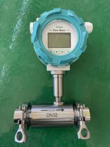 LWGY Débitmètre à turbine de type sanitaire pour l'industrie alimentaire et des boissons Débitmètre à turbine <span class=keywords><strong>tri</strong></span> clamp 1 ''2'' - Product Image 3