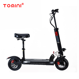 TOMINI Usine chinoise OEM 350W 500W Trottinette électrique pliable intelligente avec siège - Product Image 1