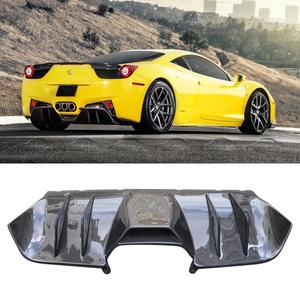 Difusor Trasero de Fibra de Carbono Estilo VORSTEINER, Alerón para Parachoques Trasero para Ferrari 458 - Product Image 2