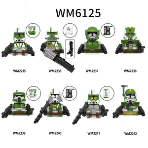 Blocs de construction WM, série Stormtrooper, briques, figurines Jek-14, mini figurines Jango, figurine <span class=keywords><strong>Boba</strong></span> <span class=keywords><strong>Fett</strong></span>, assemblage, jouets pour enfants - Product Image 5