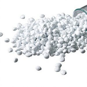 White High Gloss Granular Caco3 Filler <b>Plastic</b> <b>Masterbatch</b> Injection Molding Grade for Fibers Application Saving Cost - Product Image 1