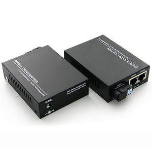 Telecom Grade Fast Ethernet Fiber Media Converter SC Dual Fiber 2 RJ45 Port Pair Industrial External Power TCP/GSM/SDK/POE - Product Image 4