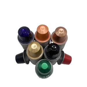 Cápsula <span class=keywords><strong>de</strong></span> café redonda desechable bio reciclable con tapa <span class=keywords><strong>de</strong></span> papel <span class=keywords><strong>de</strong></span> aluminio en relieve - Product Image 2