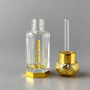 Bottiglia di olio di profumo ottagonale di moda unica vuota 3Ml 6Ml bottiglie di profumo campioni 12Ml bottiglie di olio di profumo <span class=keywords><strong>con</strong></span> bastoncino di vetro - Product Image 3