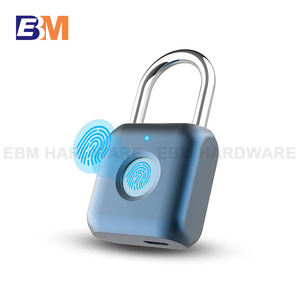 Maleta impermeable Mini <span class=keywords><strong>candado</strong></span> de huellas dactilares, cerradura inteligente de seguridad para gabinete de huellas dactilares, <span class=keywords><strong>candado</strong></span> inteligente de seguridad - Product Image 3