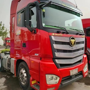 Camión Tractor Foton Auman EST-A 6X4 Usado, Año 2020, 510HP, Cummins + ZF Auto, Euro 5, Doble Tanque de Combustible, Aire Acondicionado, Volante a la Izquierda/Derecha, Transporte de Carga Pesada - Product Image 1