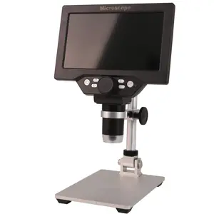 7 "Lcd Digitale Microscoop Camera 1080P Usb Video Microscopen 1200X Vergroting Microscopio Voor Volwassenen Kinderen Met 8 Led licht