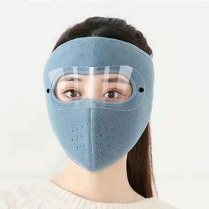 Masque facial intégral pour moto, modèle USA Mairun, pour l'extérieur, l'hiver, chaud, coupe-vent, unisexe, réglable, en viscose/polyester - Product Image 2