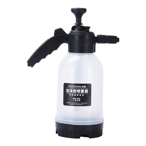 Pulvérisateur manuel à pression d'air 2L pour lavage de voiture, jardinage, arrosage, désinfection, noir - Product Image 2