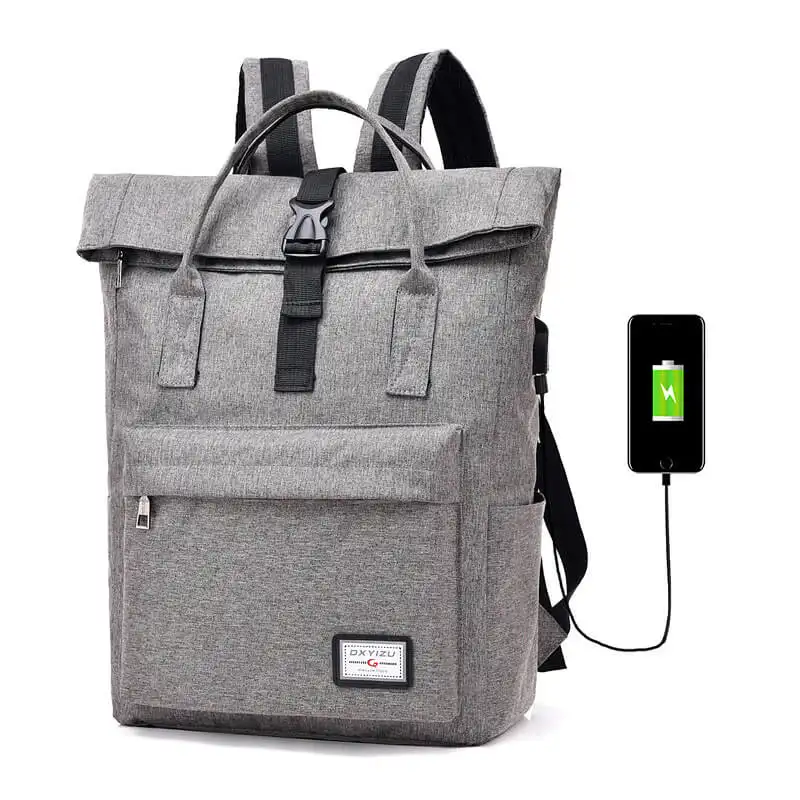 Y0077 대학 사용자 정의 도매 usb 잠금 2021 usb 포트 도난 방지 bagpack 여행 방수 노트북 배낭 wholes 충전기