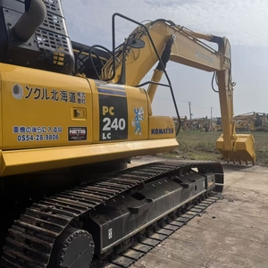 Excavadora Usada Original Japonesa Komatsu PC240LC, 90% Nueva, 25.1 Toneladas, con Motor, Caja de Cambios y Bomba para Construcción y Minería - Product Image 2