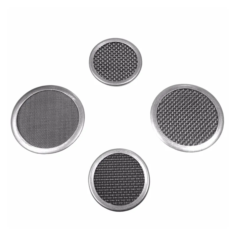 100 200 Micron Extruder Screen Round Disc Filter Stainless Steel Circular Wire Mesh Liquid Filter Use For Nonwoven Machine