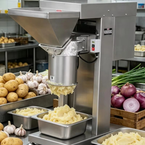 Máquina Trituradora de Cebolla Comercial de Acero Inoxidable, Eficiente Máquina Eléctrica para Triturar <span class=keywords><strong>Patatas</strong></span> para Restaurantes y Fábricas de Alimentos - Product Image 1