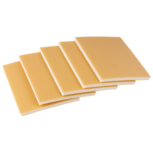 80 x100mm180-3000 grana Hook and Loop <span class=keywords><strong>carta</strong></span> <span class=keywords><strong>vetrata</strong></span> spugna abrasiva abrasiva per lucidatura e molatura - Product Image 5