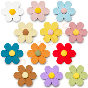 קטן חמודי שרף צמח מגנטים חזק עיצוב פרח מצחיק מקרר קרבורד מטבח מחיק מתנה רעיון - Product Image 1