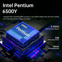Ordinateur portable professionnel 15,6 pouces, nouveau, OEM, Pentium 6500Y, 16 Go de RAM, 1 To SSD, Windows 10/11, ordinateur portable pour étudiants