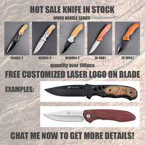 Hot bán X50 gỗ ô liu <span class=keywords><strong>x</strong></span>ử lý tùy chỉnh ngoài trời EDC cắm trại Survival cứu hộ chiến thuật gấp túi dao gấp - Product Image 5