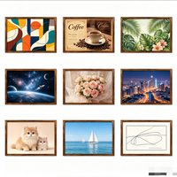 Arte Murale in Legno Personalizzata, Design Art Déco, Decorazione per la Casa, Materiali Ecologici, Fatto a Mano, per Soggiorno, Camera da Letto, Decorazione da Appendere, Decorazione per Matrimoni
