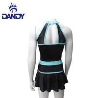 Cheerleading pratique porter personnalisé brillant Bling exercice Train Cheer débardeurs et shorts pour les filles