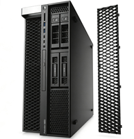 Station de travail tour de précision T5820 la plus vendue, processeur Xeon W, 16 Go de RAM, 512 Go, ordinateur de bureau pour modélisation 3D et montage vidéo, stock important