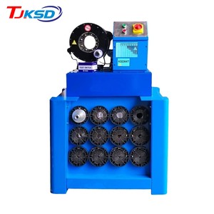 CE ISO P32 CNC-Hydraulikschlauch-Crimp maschine Schnell werkzeuge Wechsel werkzeug 6 87mm <span class=keywords><strong>2</strong></span>,5-Zoll-Hydraulikschlauchpressmaschine Pumpen motor - Product Image 5