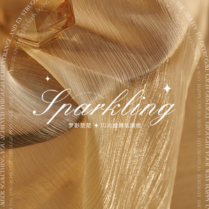 Summer Anne's Gilded Gauze French Light Luxury Dreamy Gauze Translucide Living Room Sunroof Sheer Curtain - Product Image 2