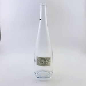 <span class=keywords><strong>Bottiglia</strong></span> d'Acqua in Cristallo Personalizzata 750ml, <span class=keywords><strong>Bottiglia</strong></span> in Vetro Trasparente con Tappo a Vite per Hotel e Ristoranti - Product Image 5