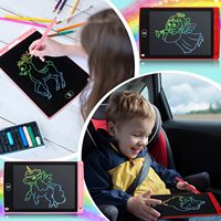 Tablette de dessin numérique portable LCD ABS personnalisable pour enfants, planche à gribouiller, cadeau de Noël idéal