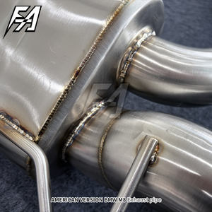 Silenciador de escape de válvula electrónica para BMW M850/M850i 4,4 T G14/G15/G16 2019-2023, tubo de escape trasero de gato de acero inoxidable - Product Image 5