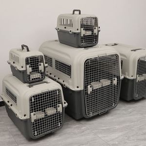 Trasportino Grande in Plastica da 48 Pollici per Gatti e Cani, Gabbia da Viaggio per Esterni, Trasporto Aereo per Animali Domestici - Product Image 2