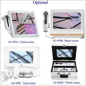 AU-958A Big Screen Clear Beauty Skin Analysis Camera Photo Analysing Machines Facial Hair Scalp Scanner - Product Image 5