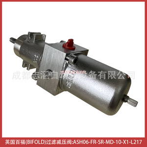 Vanne de réduction de pression à filtre double pliante Ash06-Fr-Sr-Md-10-X1-L217 1/2 pouce pour gaz et pneumatique - Product Image 3