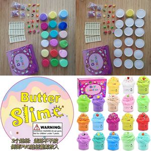 Luckykoo phát sáng trong bóng tối trẻ em bán buôn Màu sắc điên Slime Putty Slime Charms Slime - Product Image 3