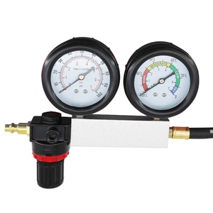 <span class=keywords><strong>Tester</strong></span> di Compressione Motore Tu-21 con Doppio Manometro, <span class=keywords><strong>Tester</strong></span> di Perdite Cilindri, Manometro per Vuoto e Pressione - Product Image 4