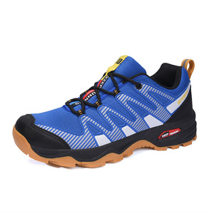 Chaussures de randonnée pour hommes, tige synthétique, doublure en mesh, semelle extérieure en caoutchouc, respirantes, toutes saisons, taille 13, bout fermé, trekking en plein air - Product Image 2