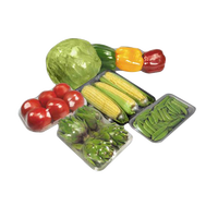 Film thermorétractable POF souple de qualité alimentaire anti-buée à micro-perforation pour l'épicerie, les supermarchés, les aliments frais, les œufs, les viandes, les fruits, les légumes