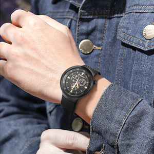 Reloj de Cuarzo Deportivo Unisex <span class=keywords><strong>Mingrui</strong></span> Original para Estudiantes, Resistente al Agua 30M, Correa de Acrílico, Combinable con Todo - Product Image 4