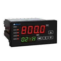 MPD520 Indicador Digital Universal de Presión y Temperatura de Doble Canal, 0.2% de Precisión, Pantalla LED de 7 Segmentos y 4 Dígitos, Resolución de 0.1°C, 0-5V