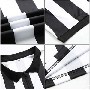 Camiseta de árbitro de fútbol con puño elástico, camiseta de árbitro de fútbol, camiseta de árbitro deportivo personalizada con estampado de sublimación, tela de Jersey - Product Image 5