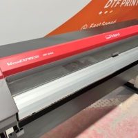 Impresora de Etiquetas Multicolor de Inyección de Tinta Eco-Solvente Digital Roland RF640A Automática Usada, Cabezal Flex DX7, Alta Velocidad 4800 DPI, Portátil