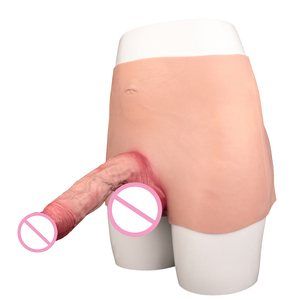 <span class=keywords><strong>Tver</strong></span> Hot Design Realistic Strap-On Dildo Pants Juguete sexual de silicona portátil de cintura alta para hombres Uso en solitario y en pareja - Product Image 5