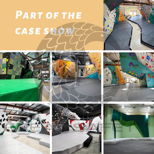 Tapete de roca de alta resistencia para <span class=keywords><strong>escalada</strong></span> en roca, almohadilla de protección de aterrizaje de choque impermeable portátil para uso en gimnasio - Product Image 3