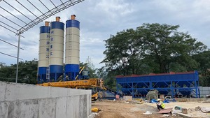 Tự động Bảng điều khiển tường máy làm hàng rào khuôn đúc sẵn máy trộn bê tông xi măng trộn thực vật hzs120 trạm trộn bê tông thực vật - Product Image 5