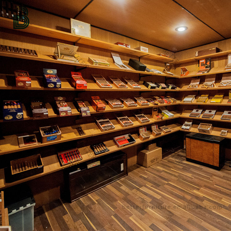 Spanish Cedar Wood Cigar Display Showcase - Walk in Humidor
