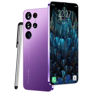 Vente chaude S23 ULTRA 8 Go + 512 Go 48MP + 72MP 6.8 pouces 5G Smartphone mobile grosse batterie Android téléphone portable jeux vidéo