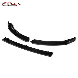 Nero lucido/fibra di carbonio auto paraurti anteriore labbro Splitter diffusore Spoiler per VW <span class=keywords><strong>Volkswagen</strong></span> <span class=keywords><strong>Golf</strong></span> MK7 2014 2015 2016 <span class=keywords><strong>2017</strong></span> - Product Image 2