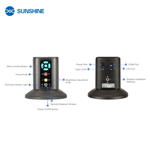 Microscopio Digital SUNSHINE MS10E-05 4K HD con Soporte Universal y Función <span class=keywords><strong>de</strong></span> Control Remoto Inalámbrico, Herramientas <span class=keywords><strong>de</strong></span> Reparación <span class=keywords><strong>de</strong></span> Teléfonos Móviles - Product Image 3
