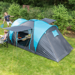 Tenda da Campeggio Familiare di Lusso per 6 Persone con <span class=keywords><strong>3</strong></span> Stanze - Product Image 3